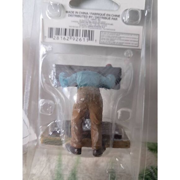 Lemax Spooky Town Lot of 4 Figurines Good Condition Grim Reaper/In the Stocks - Picture 4 of 5